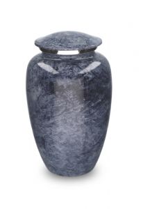 Urna funerária 'Elegance' com efeito pedra natural roxo