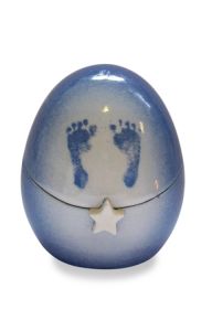 Urna estrella bebé azul oscuro