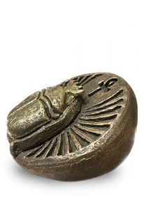 Mini urna para cinzas egipcio 'Escaravelho'