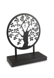 Escultura urna 'Árvore da vida' com pérola para cinzas