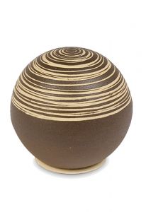 Mini urna para cinzas em cerâmica