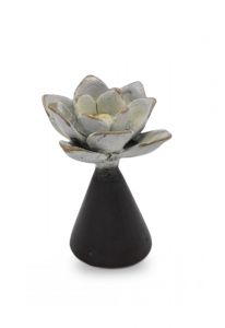 Mini urna artesanal para cinzas 'Flor de Lotus'